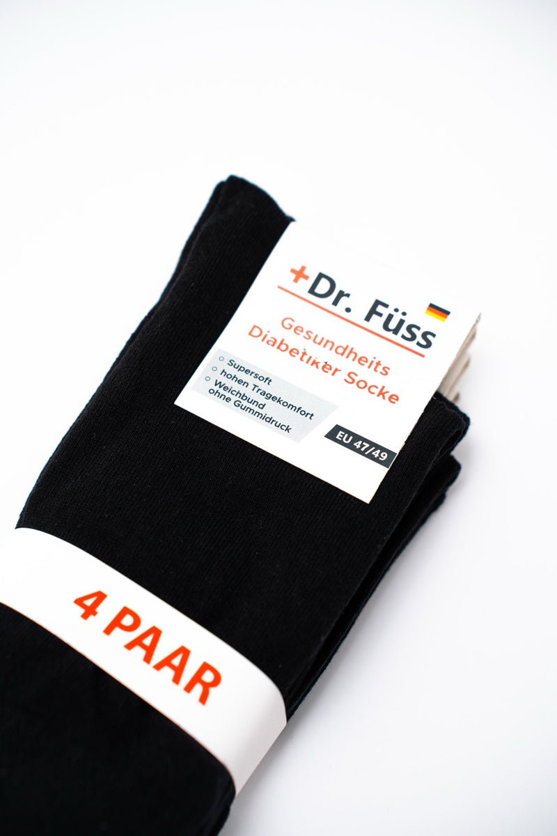 Učitajte sliku u galerijski prikaz, 4-pak Dijabetičarske čarape Dr. Füss 4 boje