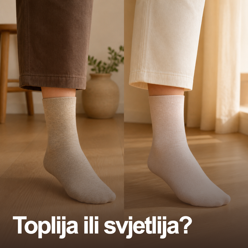 Load image into Gallery viewer, Toplija ili svjetlija bež nijansa Dr. Füss čarapa