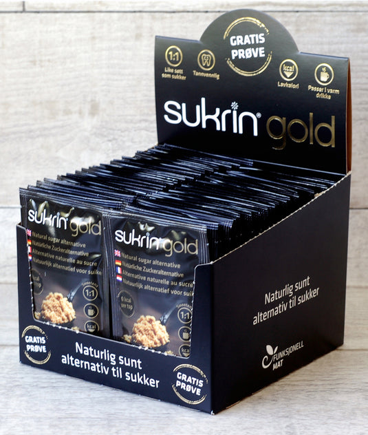 Sukrin Gold vrećice (izložbena kutija 20gx40)