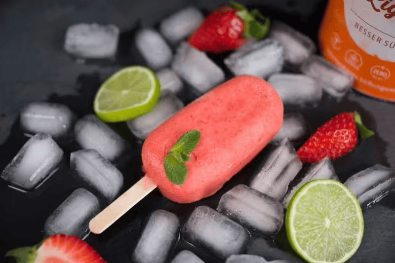 Sorbet od jagoda bez dodanog šećera