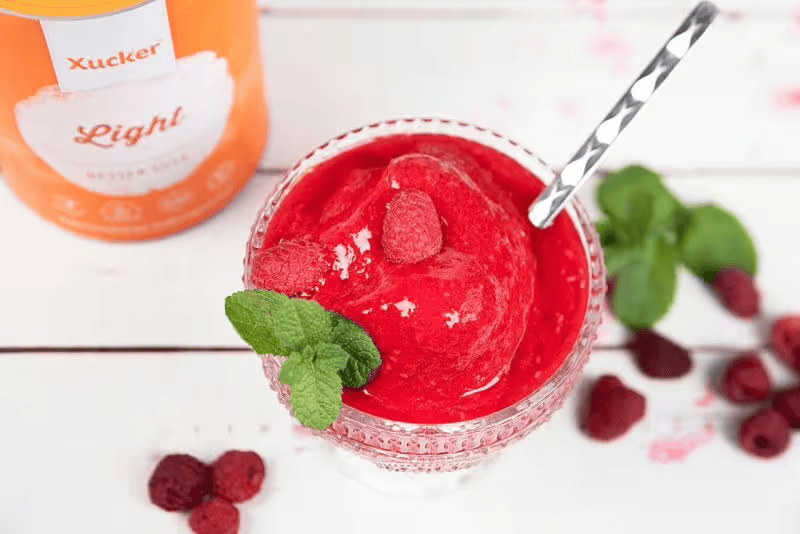 Sorbet od malina bez dodanog šećera
