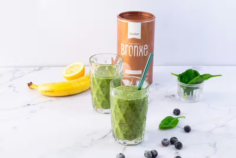 Smoothie od špinata i borovnica 