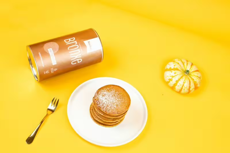 Veganske pumpkin spice palačinke