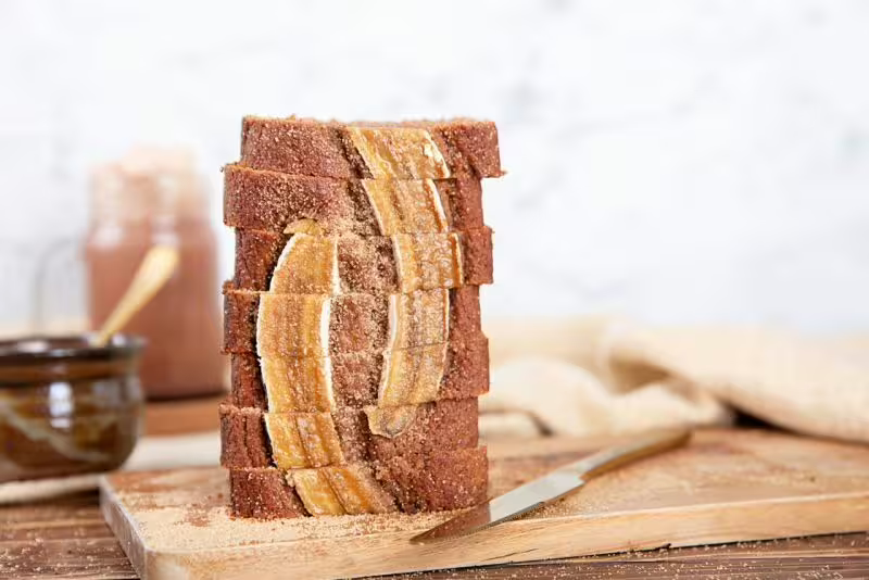 Veganski banana kruh